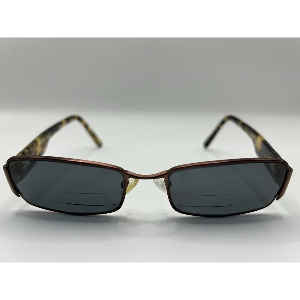 Ralph Lauren RA6035 449 Sunglasses Brown Metal Rectangle Tortoise  52-17-135